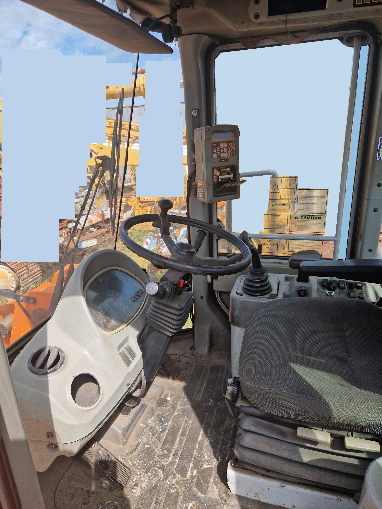 Pala Gommata Hyundai  HL 770 XTD – 7A anno 2009 ore lavorate 9800