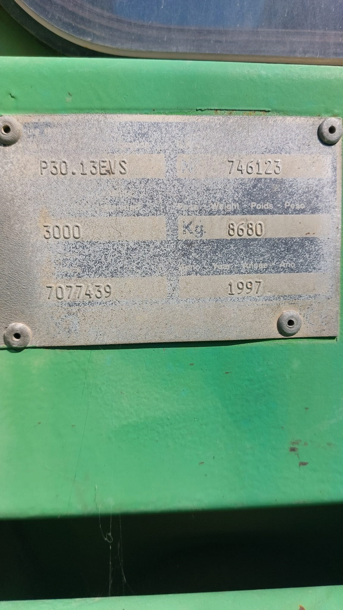 Merlo 30.13 fisso anno 1997 ore 7600